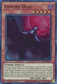 Vampire Duke - Ghosts From the Past: The 2nd Haunting - YuGiOh card