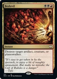 Bedevil - Commander: Streets of New Capenna - Magic: The Gathering card
