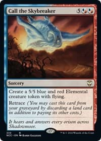 Call the Skybreaker - Commander: Streets of New Capenna - Magic: The Gathering card