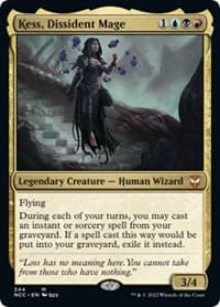 Kess, Dissident Mage - Commander: Streets of New Capenna - Magic: The Gathering card