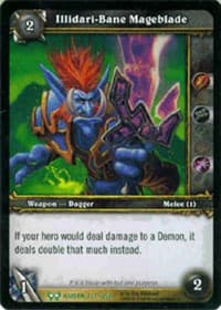 Illidari-Bane Mageblade - The Hunt for Illidan - WoW card