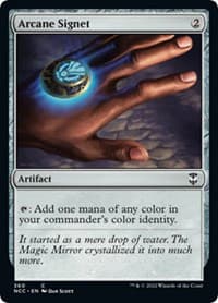 Arcane Signet - Commander: Streets of New Capenna - Magic: The Gathering card