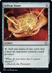 Fellwar Stone - Commander: Streets of New Capenna - Magic: The Gathering card