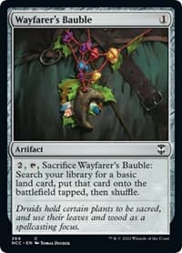 Wayfarer's Bauble - Commander: Streets of New Capenna - Magic: The Gathering card