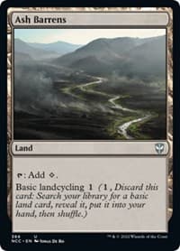Ash Barrens - Commander: Streets of New Capenna - Magic: The Gathering card