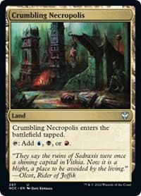 Crumbling Necropolis - Commander: Streets of New Capenna - Magic: The Gathering card