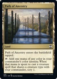Path of Ancestry - Commander: Streets of New Capenna - Magic: The Gathering card