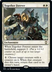 Together Forever - Commander: Streets of New Capenna - Magic: The Gathering card