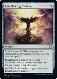 Everflowing Chalice - Commander: Streets of New Capenna - Magic: The Gathering card