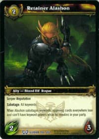 Retainer Alashon - The Hunt for Illidan - WoW card