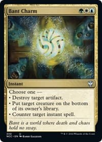 Bant Charm - Commander: Streets of New Capenna - Magic: The Gathering card