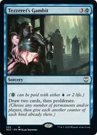 Tezzeret's Gambit - Commander: Streets of New Capenna - Magic: The Gathering card