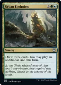 Urban Evolution - Commander: Streets of New Capenna - Magic: The Gathering card
