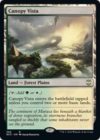 Canopy Vista - Commander: Streets of New Capenna - Magic: The Gathering card