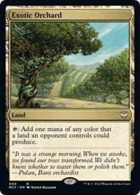Exotic Orchard - Commander: Streets of New Capenna - Magic: The Gathering card