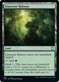 Llanowar Reborn - Commander: Streets of New Capenna - Magic: The Gathering card