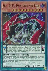 Go! - D/D/D Divine Zero King Rage - Ghosts From the Past: The 2nd Haunting - YuGiOh card