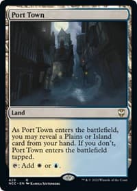 Port Town - Commander: Streets of New Capenna - Magic: The Gathering card