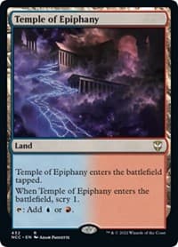 Temple of Epiphany - Commander: Streets of New Capenna - Magic: The Gathering card