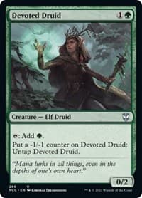 Devoted Druid - Commander: Streets of New Capenna - Magic: The Gathering card