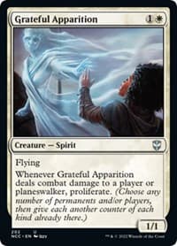 Grateful Apparition - Commander: Streets of New Capenna - Magic: The Gathering card