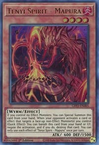 Tenyi Spirit - Mapura - Ghosts From the Past: The 2nd Haunting - YuGiOh card