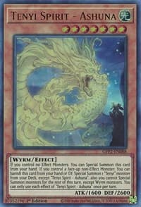 Tenyi Spirit - Ashuna - Ghosts From the Past: The 2nd Haunting - YuGiOh card
