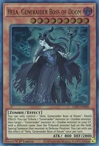 Hela, Generaider Boss of Doom - Ghosts From the Past: The 2nd Haunting - YuGiOh card