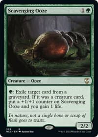 Scavenging Ooze - Commander: Streets of New Capenna - Magic: The Gathering card