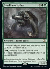 Steelbane Hydra - Commander: Streets of New Capenna - Magic: The Gathering card