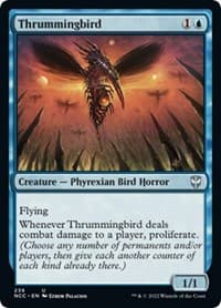 Thrummingbird - Commander: Streets of New Capenna - Magic: The Gathering card