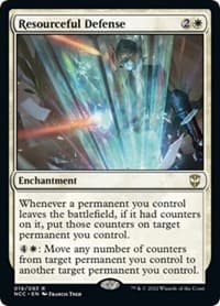Resourceful Defense - Commander: Streets of New Capenna - Magic: The Gathering card