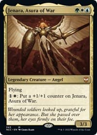 Jenara, Asura of War - Commander: Streets of New Capenna - Magic: The Gathering card