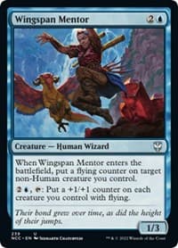 Wingspan Mentor - Commander: Streets of New Capenna - Magic: The Gathering card