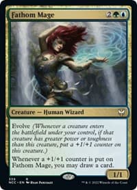 Fathom Mage - Commander: Streets of New Capenna - Magic: The Gathering card