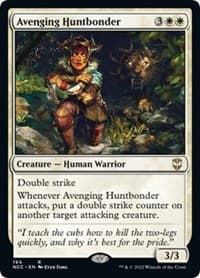 Avenging Huntbonder - Commander: Streets of New Capenna - Magic: The Gathering card