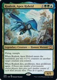 Roalesk, Apex Hybrid - Commander: Streets of New Capenna - Magic: The Gathering card