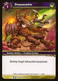 Disassemble - The Hunt for Illidan - WoW card