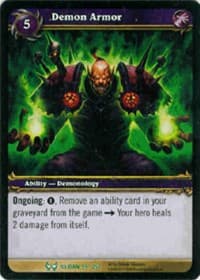 Demon Armor - The Hunt for Illidan - WoW card