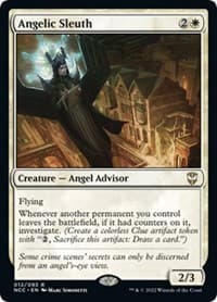 Angelic Sleuth - Commander: Streets of New Capenna - Magic: The Gathering card