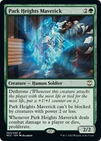Park Heights Maverick - Commander: Streets of New Capenna - Magic: The Gathering card