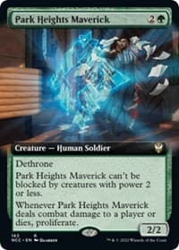 Park Heights Maverick (Extended Art) - Commander: Streets of New Capenna - Magic: The Gathering card
