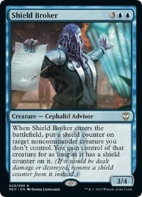 Shield Broker - Commander: Streets of New Capenna - Magic: The Gathering card