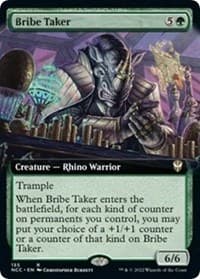 Bribe Taker (Extended Art) - Commander: Streets of New Capenna - Magic: The Gathering card