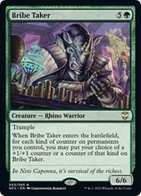 Bribe Taker - Commander: Streets of New Capenna - Magic: The Gathering card