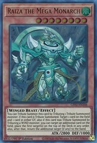 Raiza the Mega Monarch - Ghosts From the Past: The 2nd Haunting - YuGiOh card