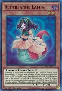 Reptilianne Lamia - Ghosts From the Past: The 2nd Haunting - YuGiOh card