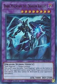 Dark Magician the Dragon Knight - Ghosts From the Past: The 2nd Haunting - YuGiOh card
