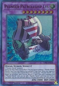 Plunder Patrollship Lys - Ghosts From the Past: The 2nd Haunting - YuGiOh card