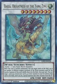 Baxia, Brightness of the Yang Zing - Ghosts From the Past: The 2nd Haunting - YuGiOh card